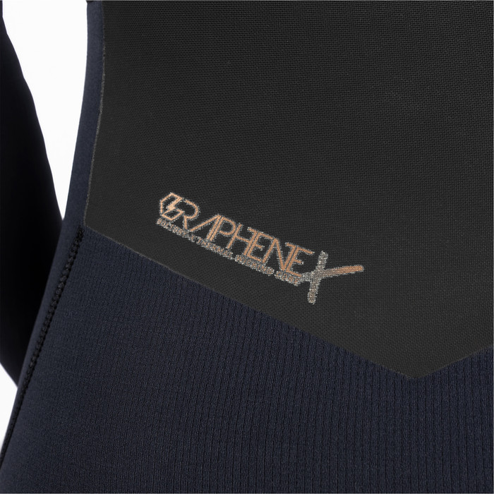 2024 Gul Womens Viper 6/5/4mm Chest Zip Hooded Wetsuit VR1226/C2 - Black